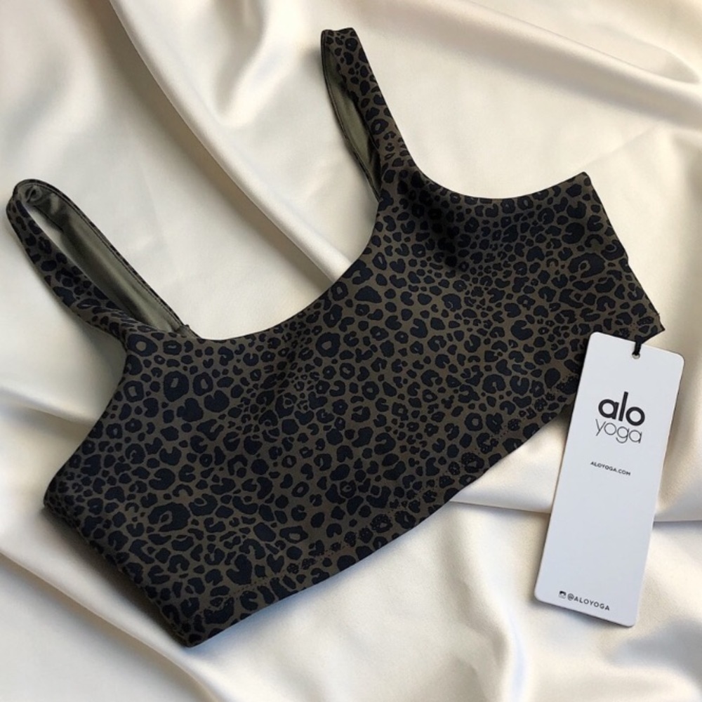 ALO - Vapor Leopard Bra